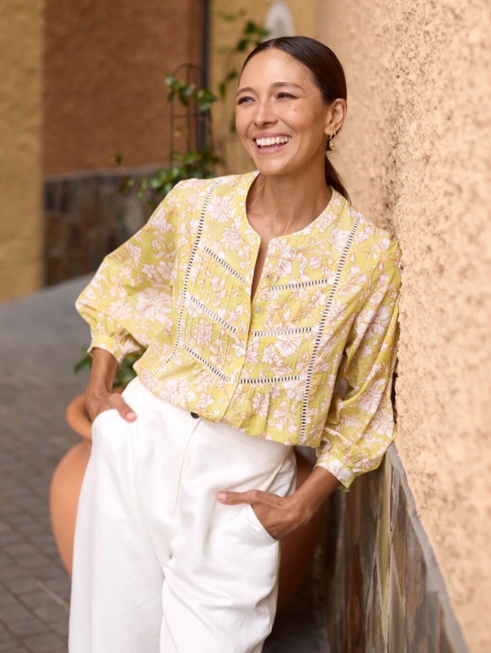 Maye PALOMA SHIRT - HAVANA PRINT 4